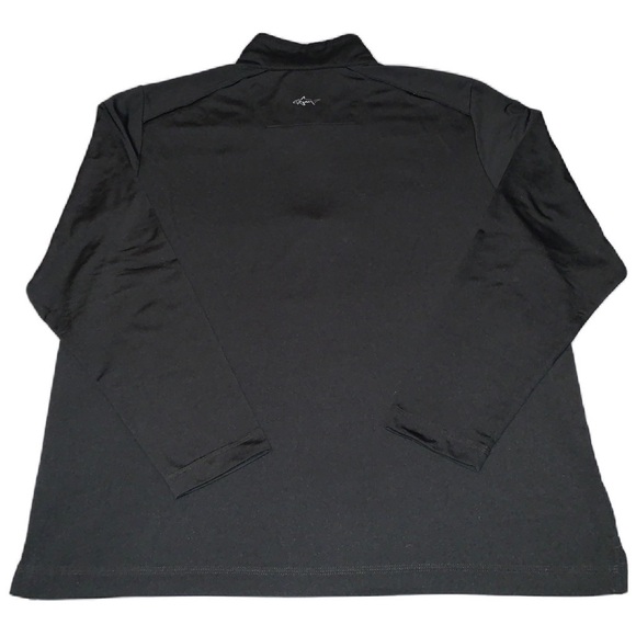 EUC Greg Norman XL Athletic Top Quarter Zip Long Sleeve - Picture 2 of 5